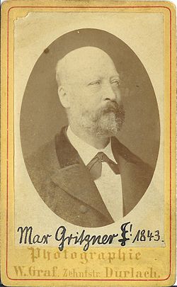 Portrait von Max Gritzner